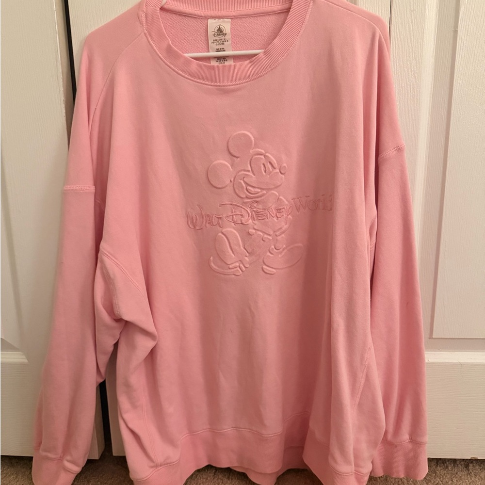 Disney Pink Crewneck Sweatshirt